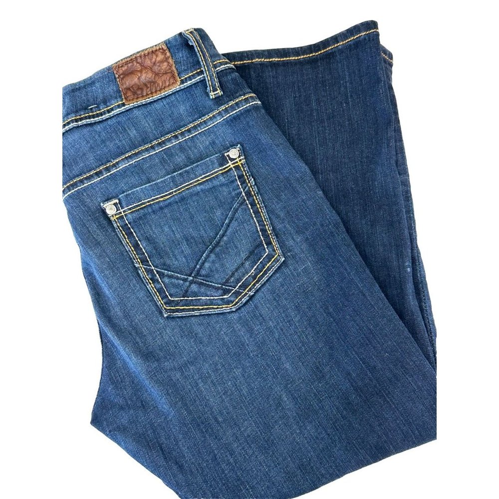 BKE Buckle Womens Jeans Size‎ 29 Denim Payton Dark Wash Bootcut - Picture 5 of 8
